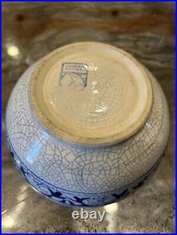 Vintage Dedham Pottery 6 Inch Rabbit Bowl