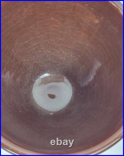 Vintage Early Polia Pillin Ceramic Pottery Bowl 2 Women And Fish