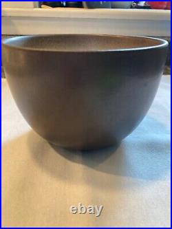 Vintage Edith Heath Ceramics Pottery Beachstone Deep Serving Bowl 4 x 6 RARE