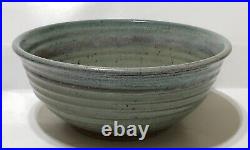 Vintage Emmett Collier MISSISSIPPI Pottery 10 Fruit / Veggie BOWL Brandon, MS
