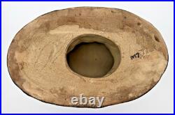 Vintage Estate Majolica Elephant Compote Centerpiece Bowl