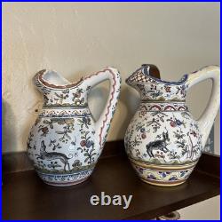 Vintage Estrela de Conimbriga Portugal Hand Painted Large Tureen 43 SEC XVII IB