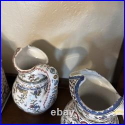 Vintage Estrela de Conimbriga Portugal Hand Painted Large Tureen 43 SEC XVII IB