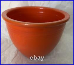 Vintage Fiesta #1 Radioactive Red Mixing Bowl Beautiful