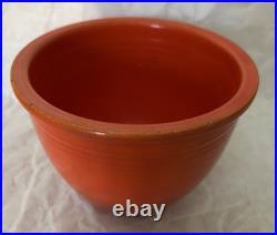 Vintage Fiesta #1 Radioactive Red Mixing Bowl Beautiful