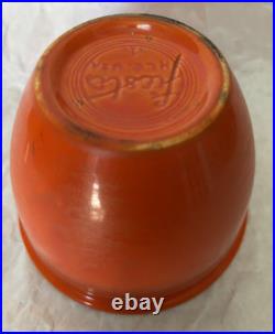 Vintage Fiesta #1 Radioactive Red Mixing Bowl Beautiful