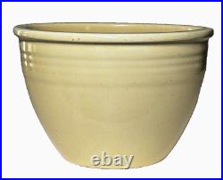 Vintage Fiesta #2 Ivory Nesting Mixing Bowl 5 3/4 -debossed fiesta HLC USA 2