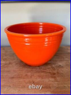 Vintage Fiesta #5 Mixing Bowl in Red Beautiful Fiestaware PRICE REDUCED