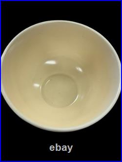 Vintage Fiesta Covered Onion Soup Ivory Flat Bottom Fiestaware Wear