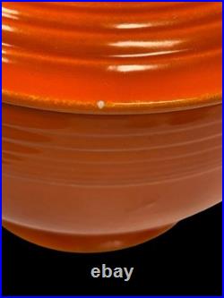Vintage Fiesta Covered Onion Soup Red Fiestaware- Wear