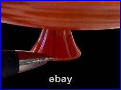 Vintage Fiesta Covered Onion Soup Red Fiestaware- Wear