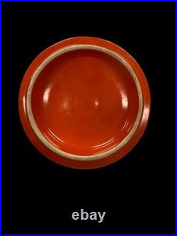 Vintage Fiesta Covered Onion Soup Red Fiestaware- Wear