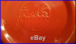 Vintage Fiesta Fiestaware Pottery Primary Colors Graduated Mixing Bowl Set 1-7