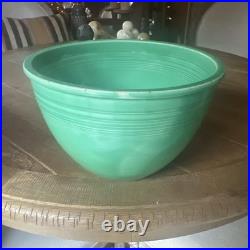 Vintage Fiesta Ware Mixing Bowl #7 Green