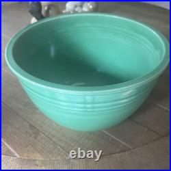 Vintage Fiesta Ware Mixing Bowl #7 Green