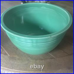 Vintage Fiesta Ware Mixing Bowl #7 Green