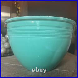 Vintage Fiesta Ware Mixing Bowl #7 Green