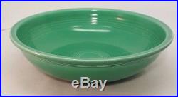 Vintage Fiestaware Green 11 3/4 Fruit bowl Fiesta Original Green Bowl 316243