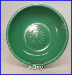 Vintage Fiestaware Green 11 3/4 Fruit bowl Fiesta Original Green Bowl 316243