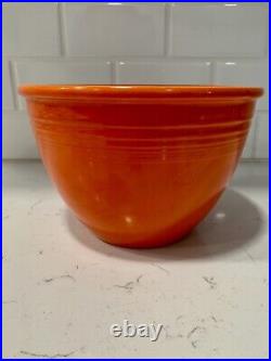 Vintage Fiestaware Mixing Nesting Bowl #4 Original Radioactive Red HLC Nice