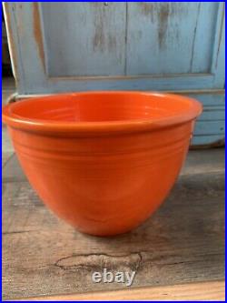 Vintage Fiestaware Mixing Nesting Bowl #4 Original Radioactive Red HLC Nice