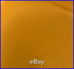 Vintage Fiestaware Yellow 12 inch Comport Fiesta HLC Footed Serving Bowl