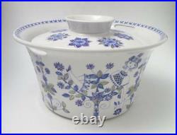 Vintage Figgjo Lotte Lidded Casserole Dish Pot Bowl Figgio Norway Scandinavian