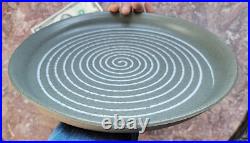 Vintage Gordon MARTZ Studio Pottery Platter/Plate/Shallow Bowl Spiral 12 3/4
