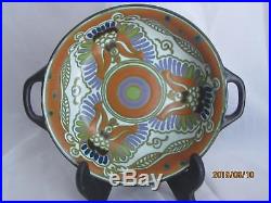 Vintage Gouda Pottery 2 Handled Bowl