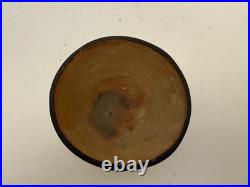 Vintage Hand Made HOPI Indian Pottery Southwestern Clay Bowl