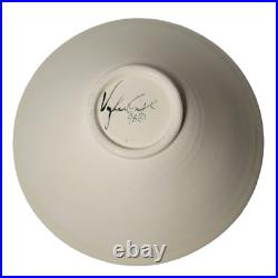 Vintage Handcrafted Kitty Cat Art Pottery Ceramic Bowl Signed by Artist 1998