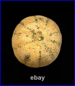 Vintage Handmade Studio Pottery Bowl Set of 4 Signed 1999 Cantaloupe Glaze