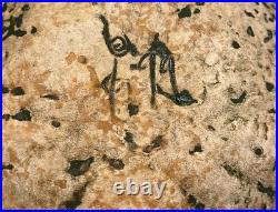 Vintage Handmade Studio Pottery Bowl Set of 4 Signed 1999 Cantaloupe Glaze