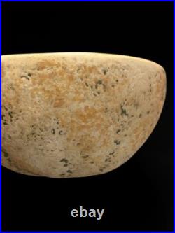 Vintage Handmade Studio Pottery Bowl Set of 4 Signed 1999 Cantaloupe Glaze