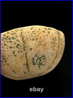 Vintage Handmade Studio Pottery Bowl Set of 4 Signed 1999 Cantaloupe Glaze