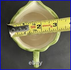 Vintage Holland Mold Green Cabbageware Lettuce Ware Tureen Bowls Pitcher Set