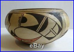 Vintage Hopi Indian Painted Bowl Pot