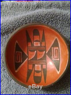 Vintage Hopi Pottery Bowl 6 1/4
