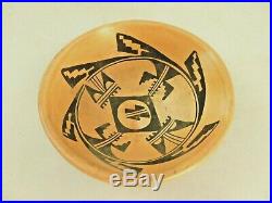 Vintage Hopi Pottery Bowl Native American Indian 6.5 X 2.5