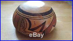 Vintage Hopi Pottery Old Native American Indian Bowl Mesas Pueblo