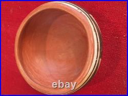 Vintage Hopi hand-painted pottery bowl signed by I. Shupla