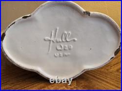 Vintage Hull Art Pottery Woodland Pattern Console Bowl in Harvest Yellow