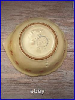 Vintage Italica ARS Hand Crafted Italian Pottery Fish Bowl Set & Platter- Nice