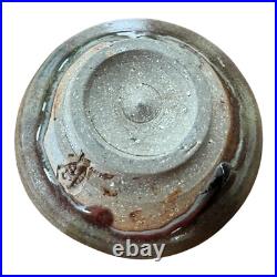 Vintage Japanese Asian Studio Pottery Wabi-Sabi Ceramic Glazed Chawan Tea Bowl