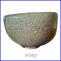 Vintage Japanese Asian Studio Pottery Wabi-Sabi Ceramic Glazed Chawan Tea Bowl