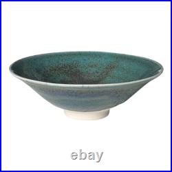 Vintage Japanese Makoto Yabe Studio Pottery Metallic Glaze Tea Bowl Signed Vintage Japanese Makoto Yabe Studio Pottery Metallic Glaze Tea Bowl Signed