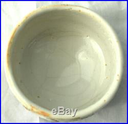 Vintage Japanese Pottery Tea Bowl Chawan Oni Hagi Ware Ceremony Artist Sgn