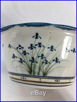 Vintage Jensen Turnage Signed Pottery Serving Bowl