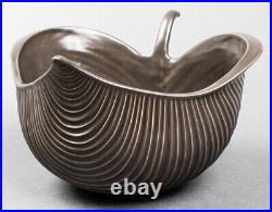Vintage Jonathan Adler Leaf Stoneware Bowl, Signed