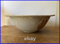 Vintage Kevin Osborn studio pottery large bowl sgraffito rare 1976 Tucson AZ mcm